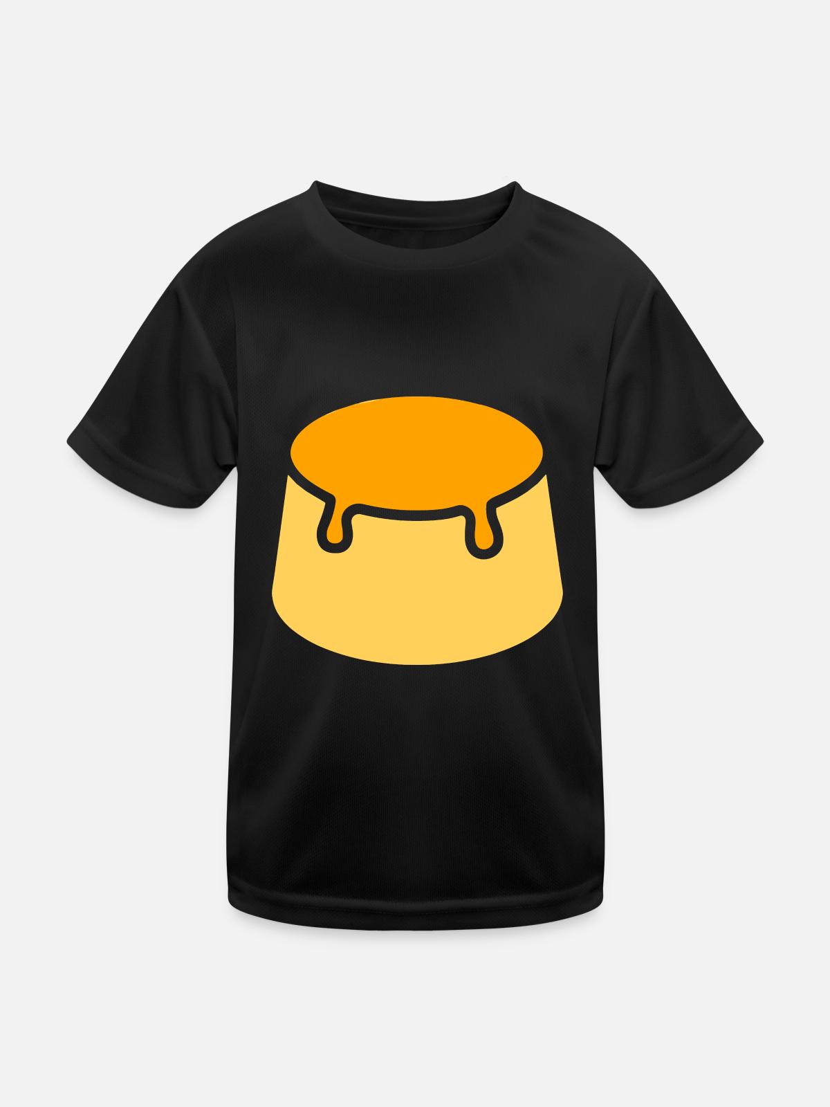 Flan - Kids Functional T-Shirt - black - Front