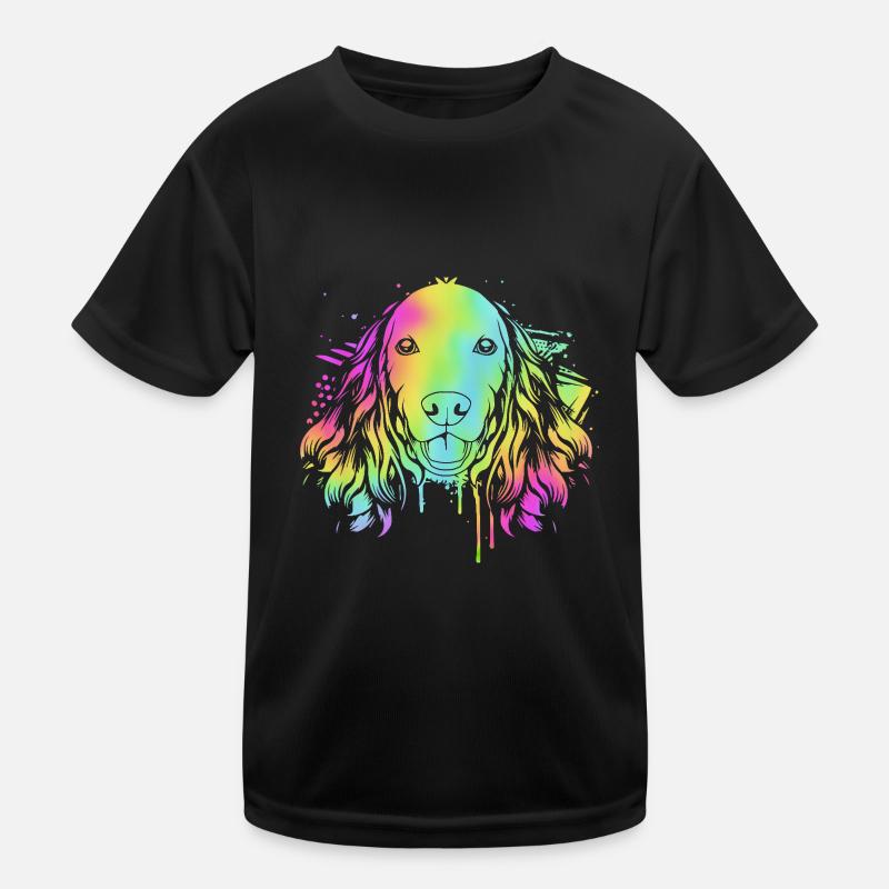 Cocker Spaniel Kids Functional T-Shirt