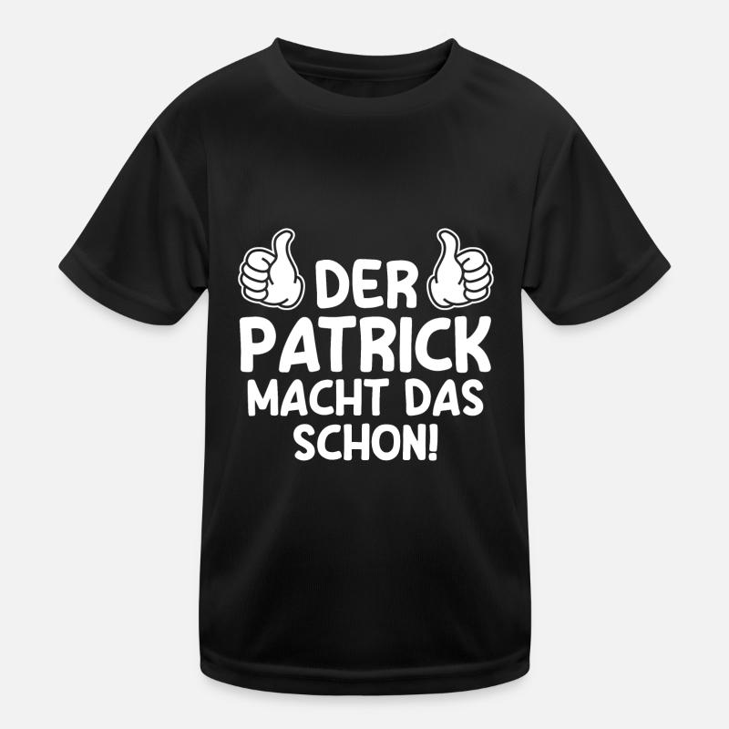 Patrick Kinder Funktions-T-Shirt