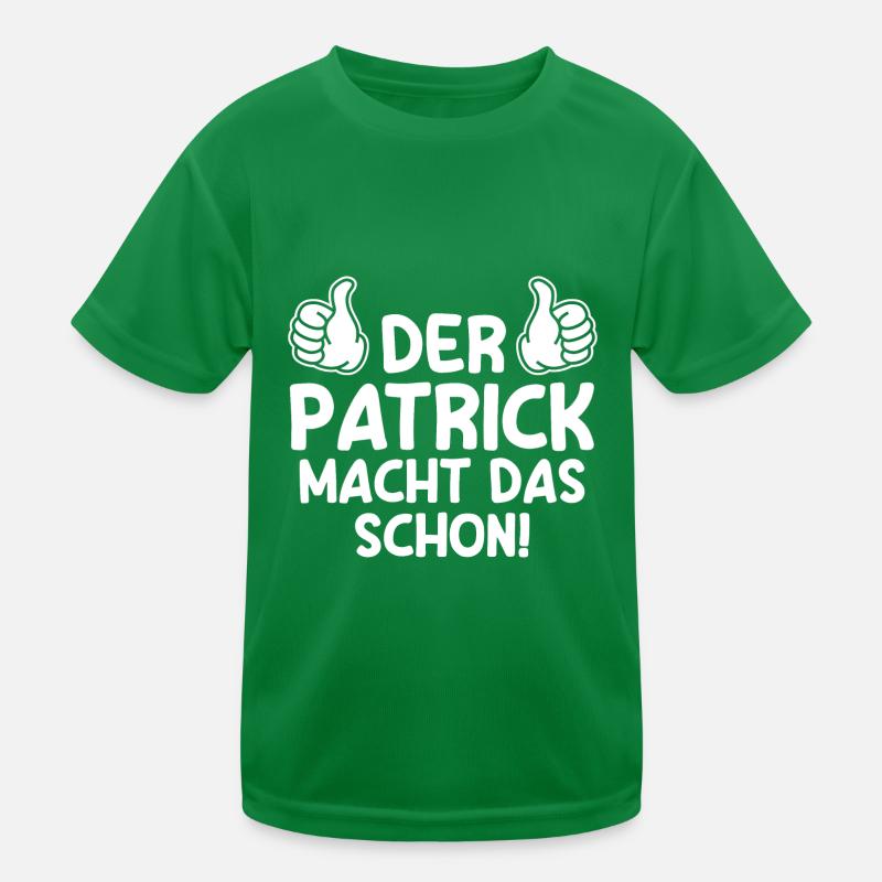 Patrick Kinder Funktions-T-Shirt