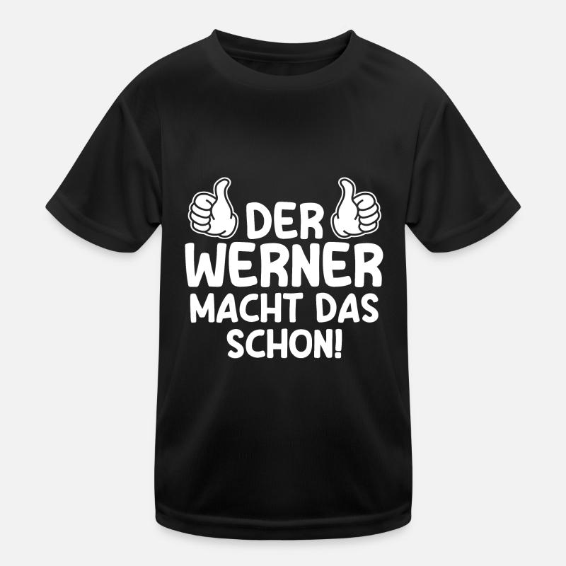 Werner Kinder Funktions-T-Shirt