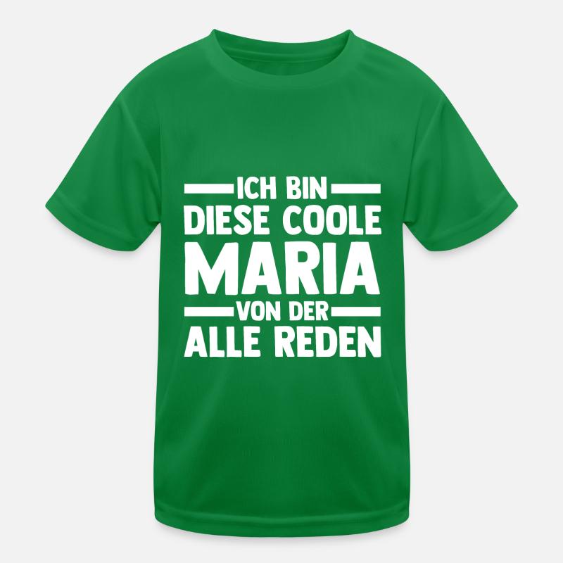 Maria Kinder Funktions-T-Shirt