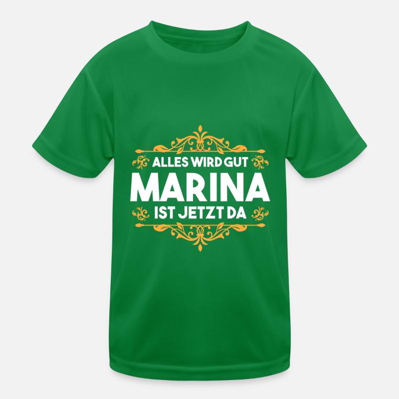 Marina Kinder Funktions-T-Shirt