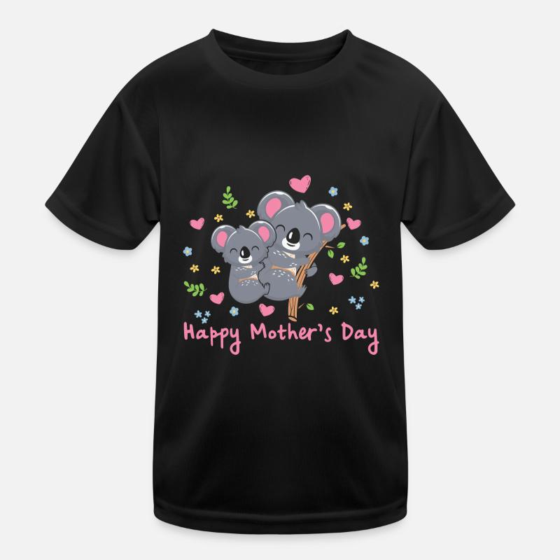 joyeuse fête des mères T-shirt sport Enfant