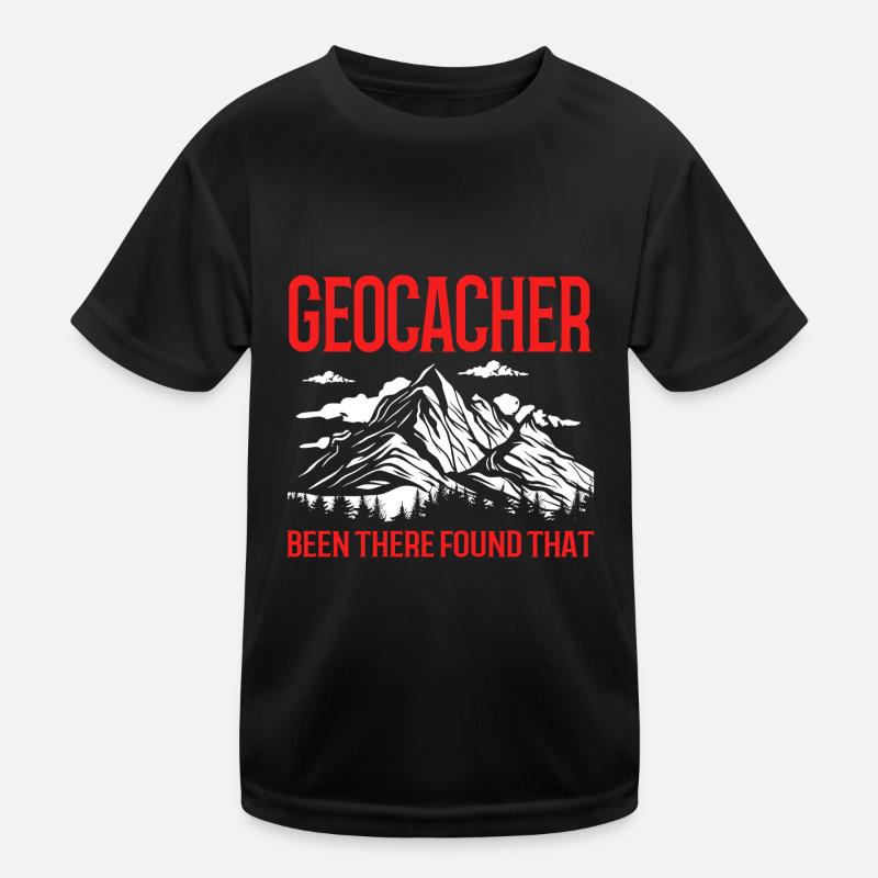 Geocaching Geocache Geocacher Kids Functional T-Shirt