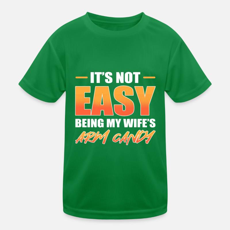 Arm Candy Ehemann Kinder Funktions-T-Shirt