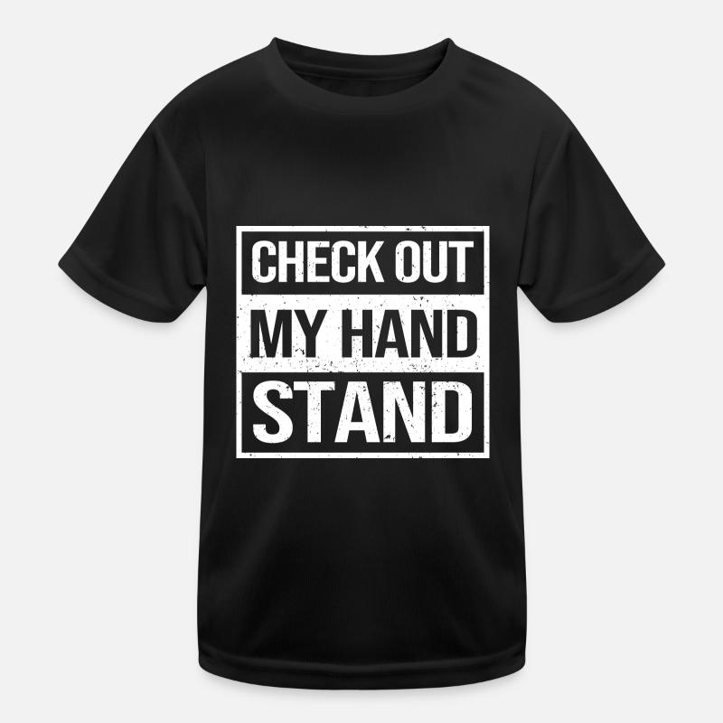 Gymnastik Kinder Funktions-T-Shirt