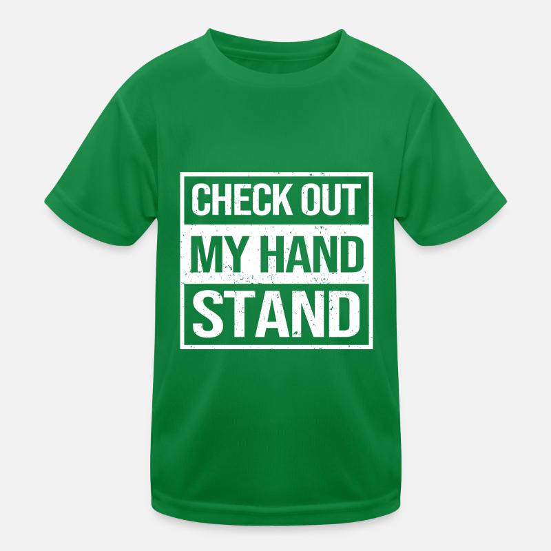 Gymnastics Kids Functional T-Shirt