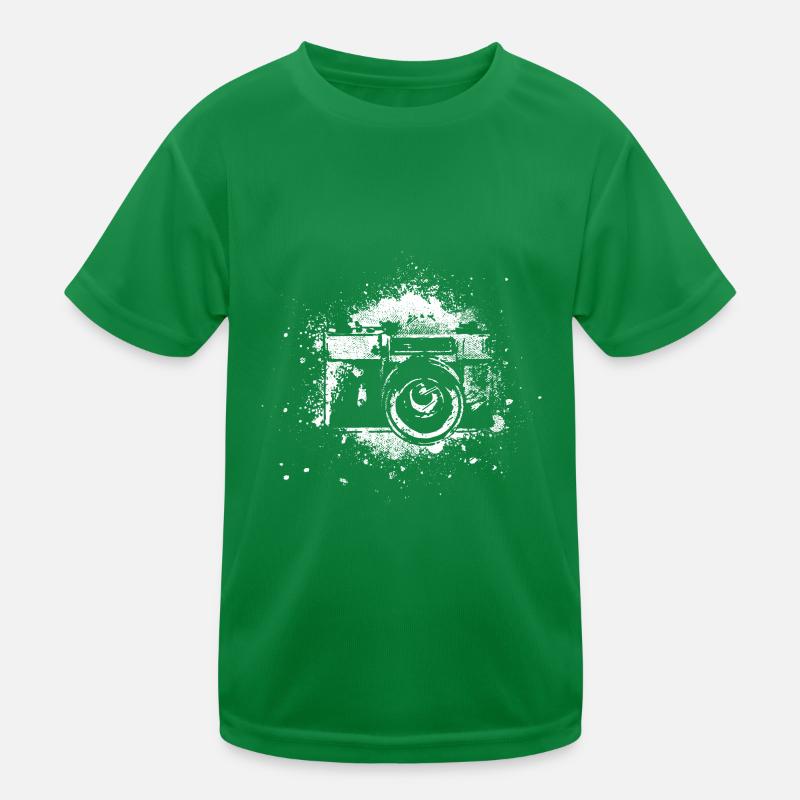 Camera Kids Functional T-Shirt