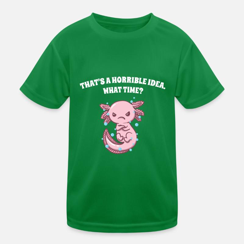This is a terrible idea, which funny lu Kids Functional T-Shirt