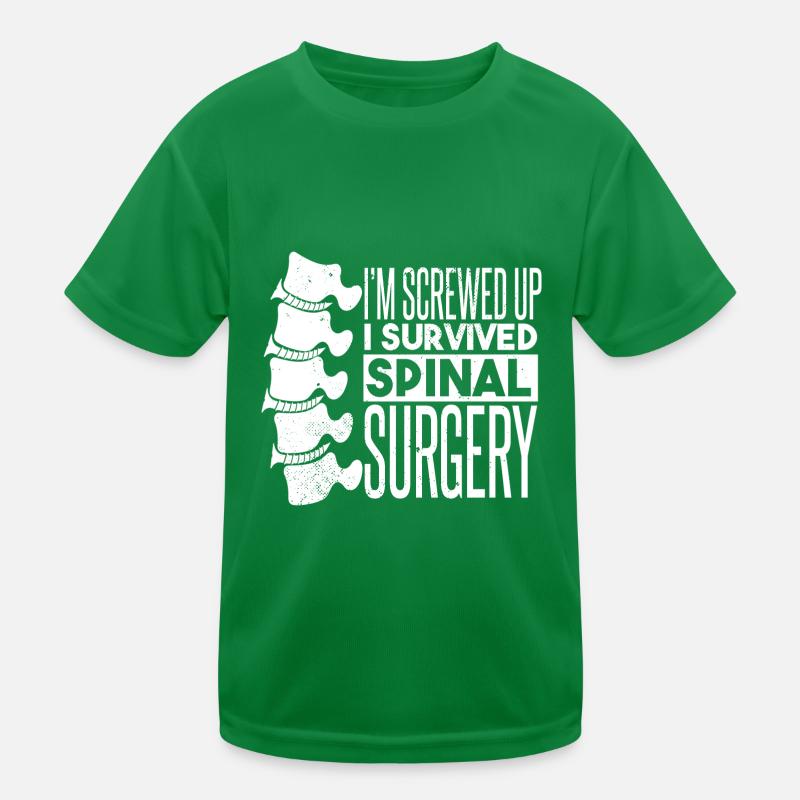 Spinal Surgery Kids Functional T-Shirt