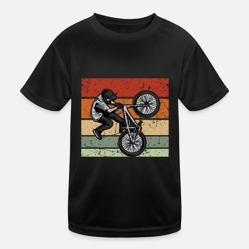 BMX Cadeau de Noël Enfants Accessoires de vélo Fun T-shirt sport Enfant