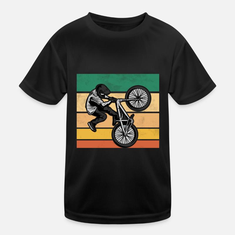 BMX Weihnachtsgeschenk Kinder Funktions-T-Shirt