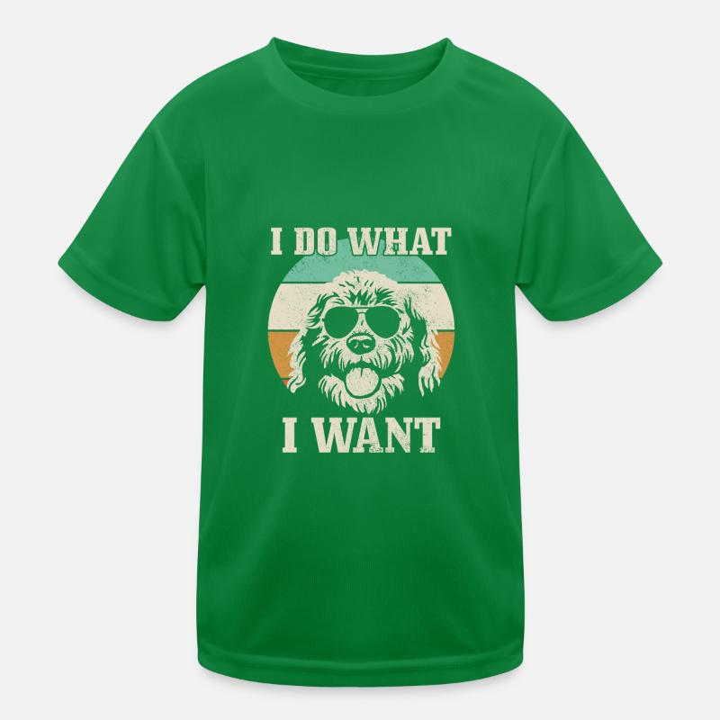 Goldendoodle Dog The Dood Gift Kids Functional T-Shirt