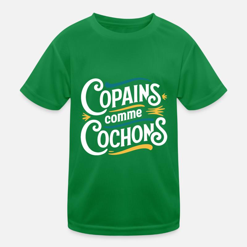 Copains comme cochons T-shirt sport Enfant