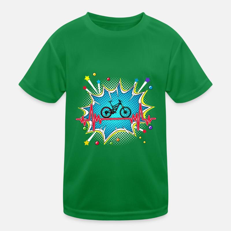 Pferd Pop Art Comic Retro Herzschlag Kinder Funktions-T-Shirt