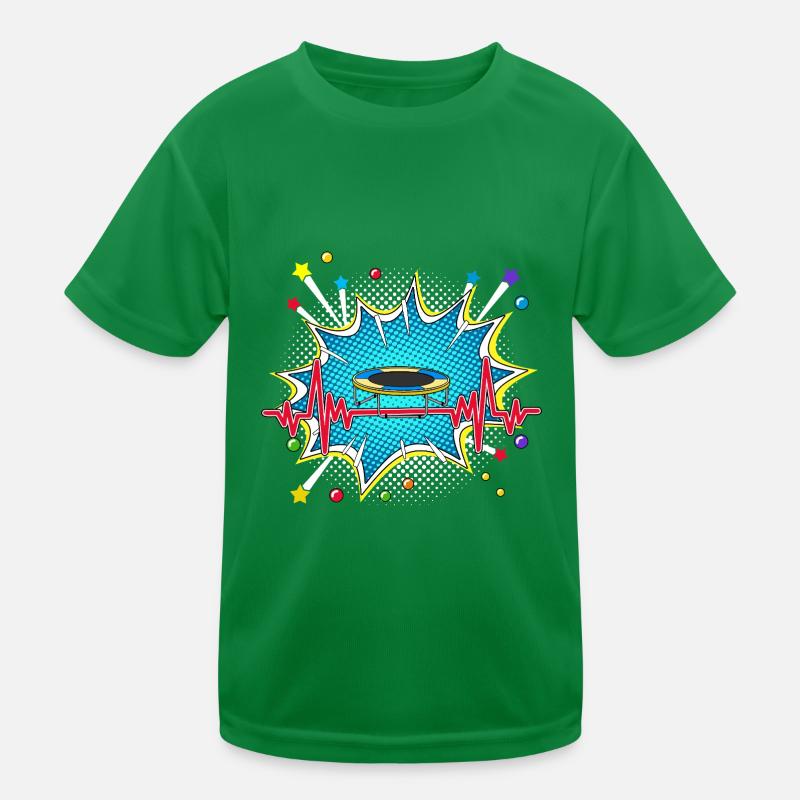 Bitcoin Pop Art Comic Retro Herzschlag Kinder Funktions-T-Shirt