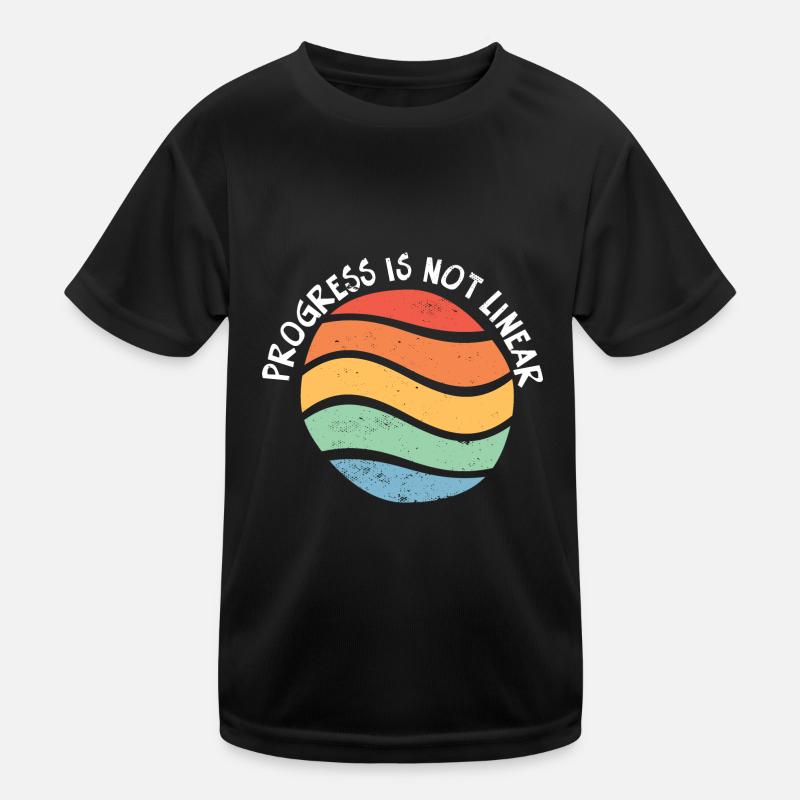 Les progrès accélérés des enseignants ne sont pas linéaires T-shirt sport Enfant