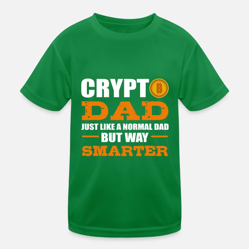 Bitcoin Kinder Funktions-T-Shirt