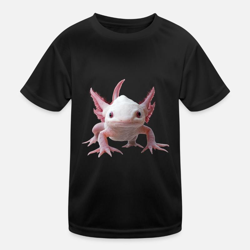 Axolotl Kinder Funktions-T-Shirt