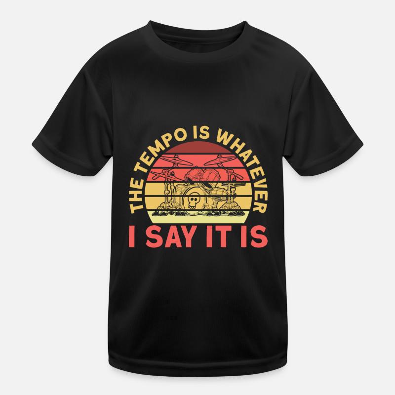 Drummer, Drummer, Drummer, Musician, Drummer Kids Functional T-Shirt