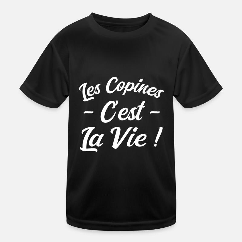 Les Copines c'est La Vie T-shirt sport Enfant