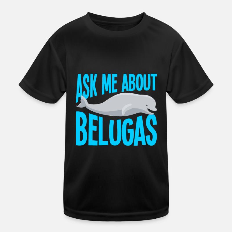 Béluga Béluga Baleine Observation des baleines Dauphin Dauphin T-shirt sport Enfant