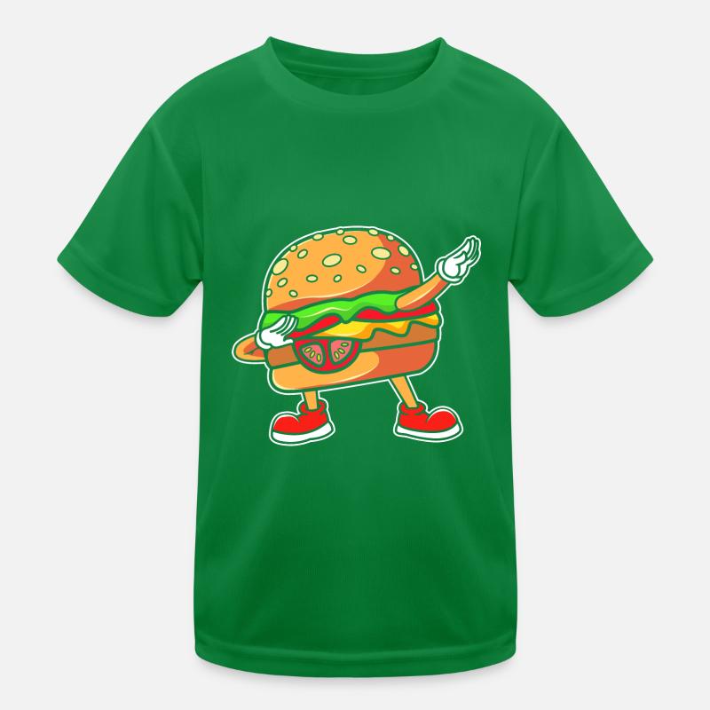 Cheeseburger Kids Functional T-Shirt