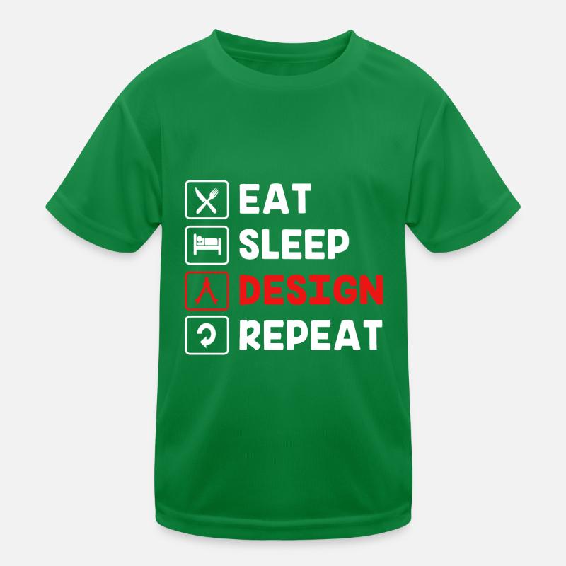 Architecture Kids Functional T-Shirt