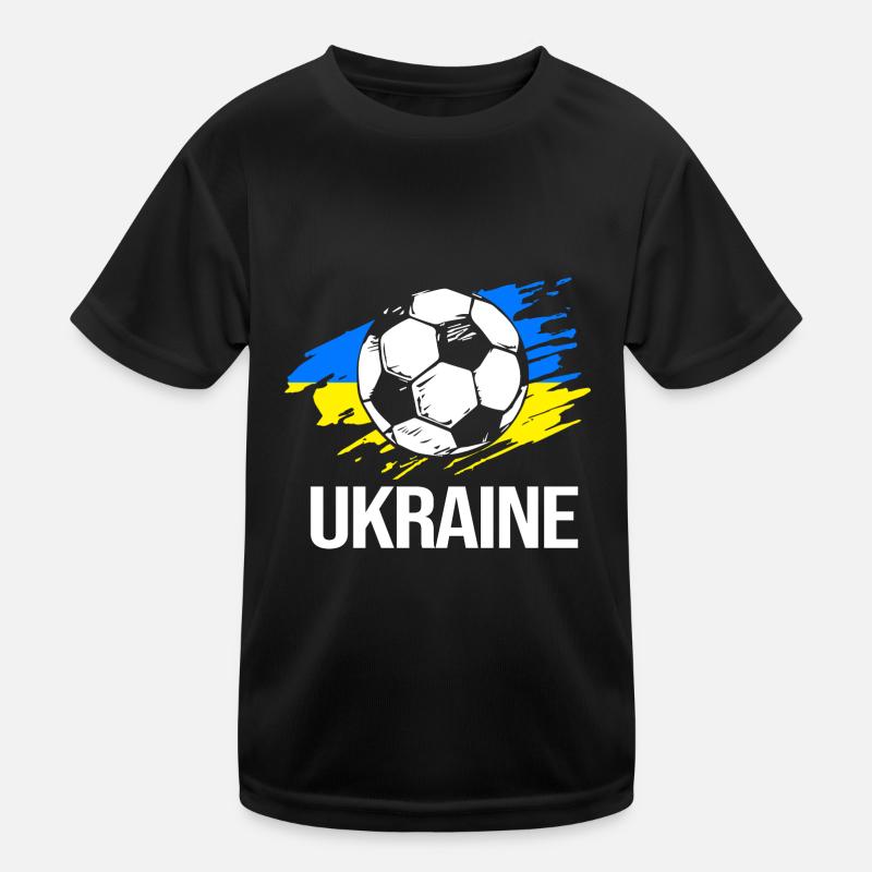 Ukraine Kids Functional T-Shirt