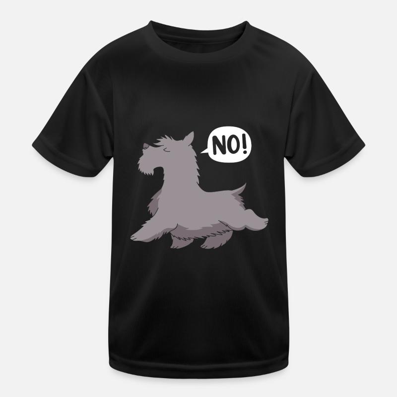 Scottish Terrier Kinder Funktions-T-Shirt