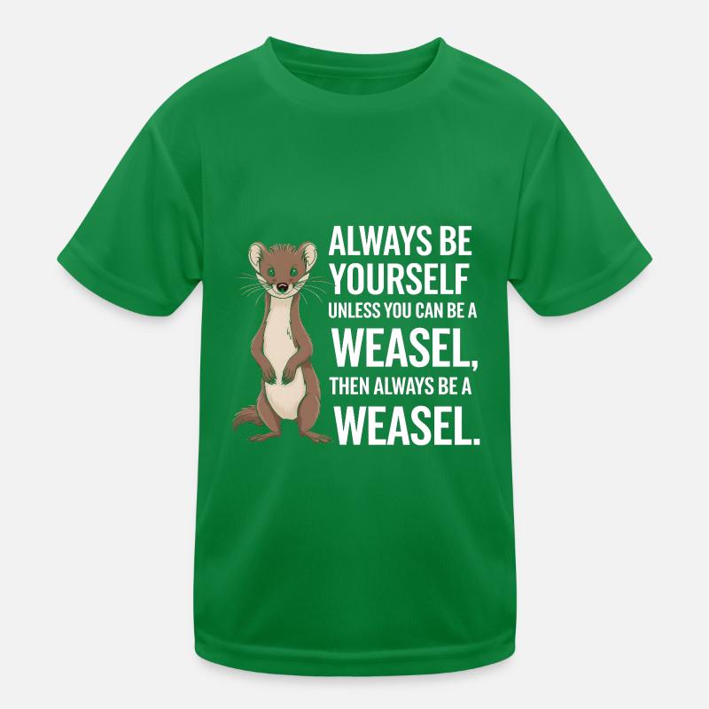Wiesel Kinder Funktions-T-Shirt