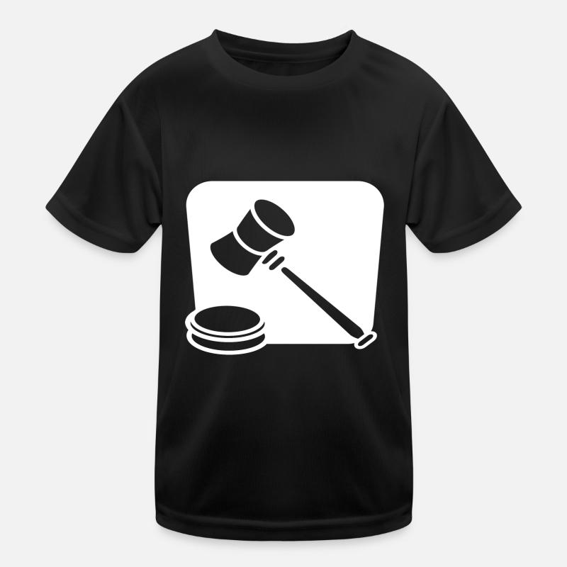 RICHTER GERICHTSSAAL URTEIL Kinder Funktions-T-Shirt