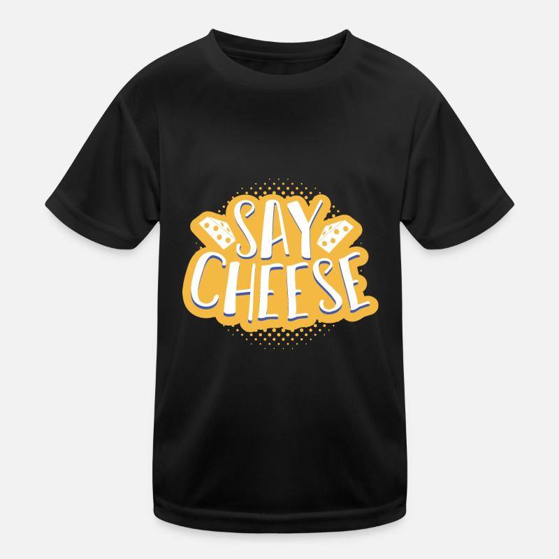 Käse Kinder Funktions-T-Shirt