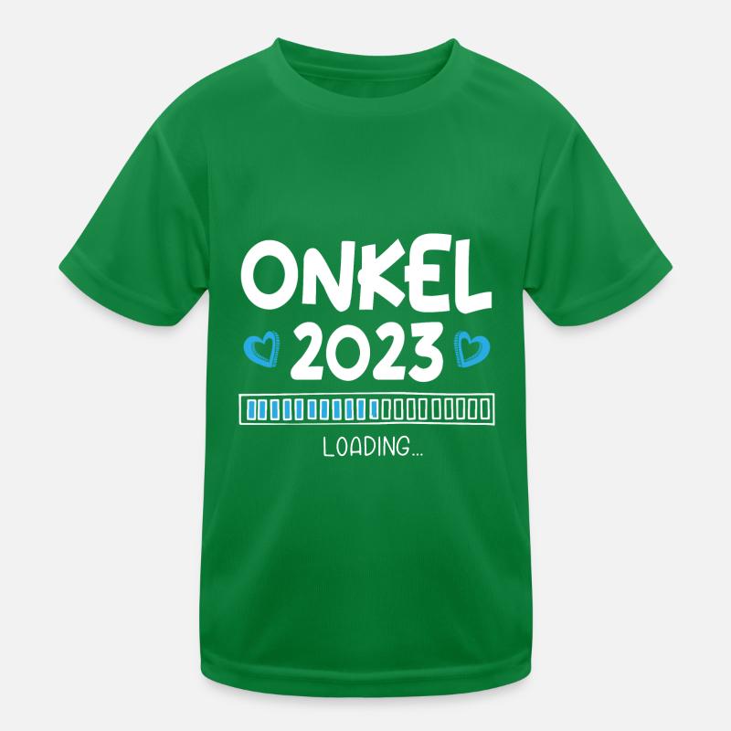 Onkel 2023 Loading Kinder Funktions-T-Shirt