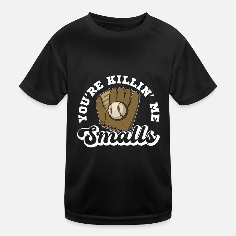 Baseball USA Handschuhe Catcher Pitcher Kinder Funktions-T-Shirt