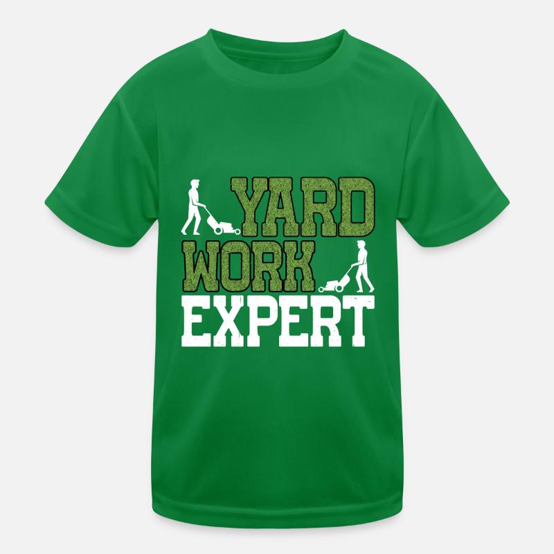 Yard Work Expert 22 Kids Functional T-Shirt