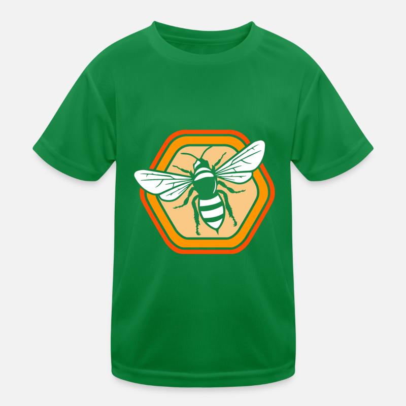 Imker Kinder Funktions-T-Shirt