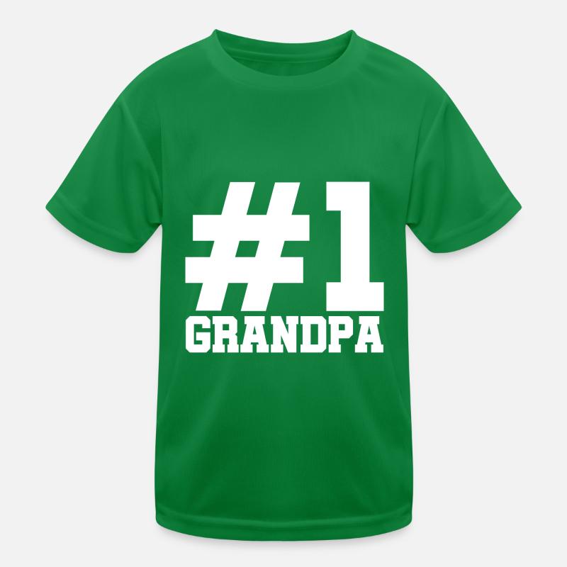 Bester Opa Spruch Geschenk Shirt Kinder Funktions-T-Shirt