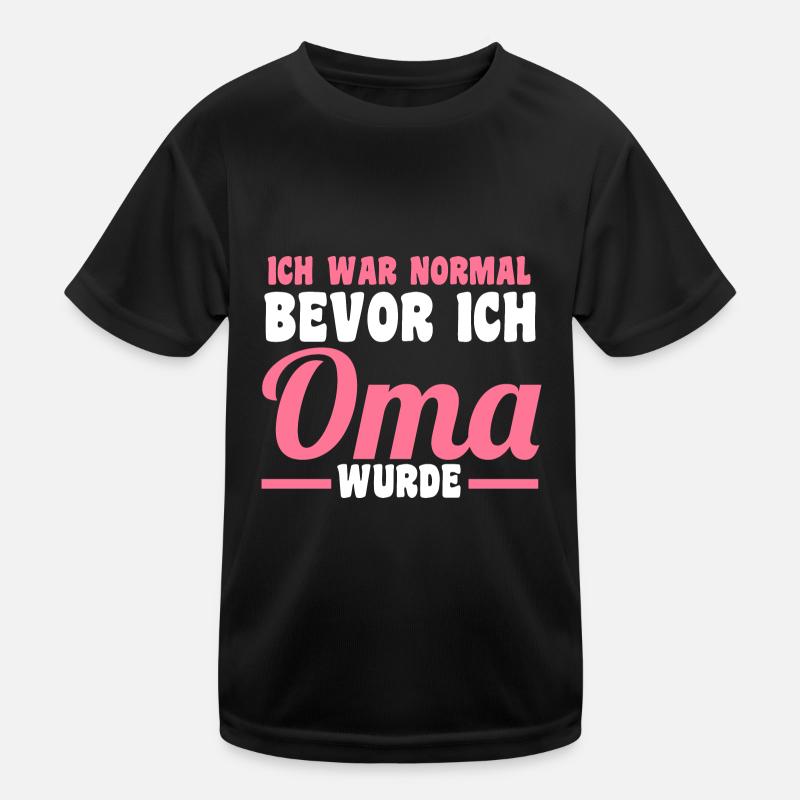 Großmutter Großmama Omi Oma Kinder Funktions-T-Shirt