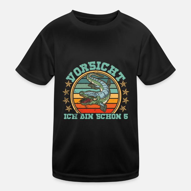 Mosasaurus Dinosaurier Urzeit Kinder Spruch Kinder Funktions-T-Shirt