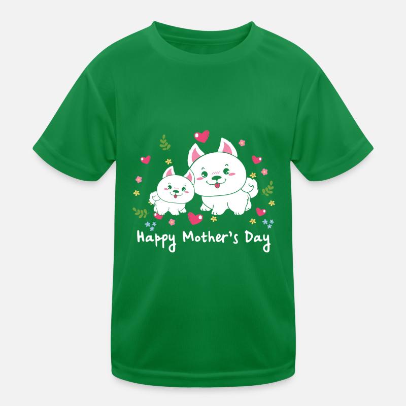 joyeuse fête des mères T-shirt sport Enfant