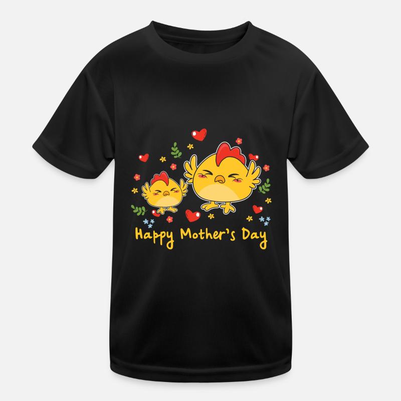 joyeuse fête des mères T-shirt sport Enfant