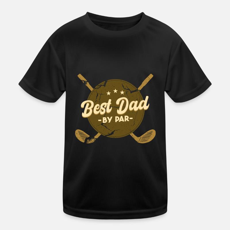 Golf Dad Father's Day Golfing Dad Kids Functional T-Shirt