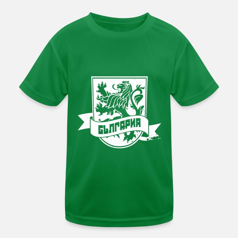 Bulgarie Drapeau Balkans Sofia Bulgarie Vacances T-shirt sport Enfant