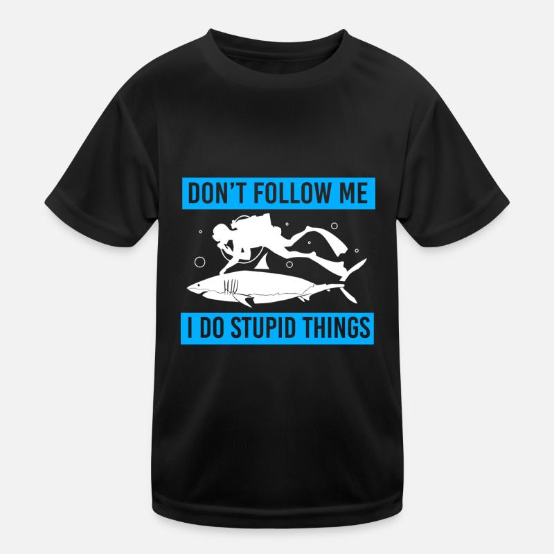 Tauchen Kinder Funktions-T-Shirt