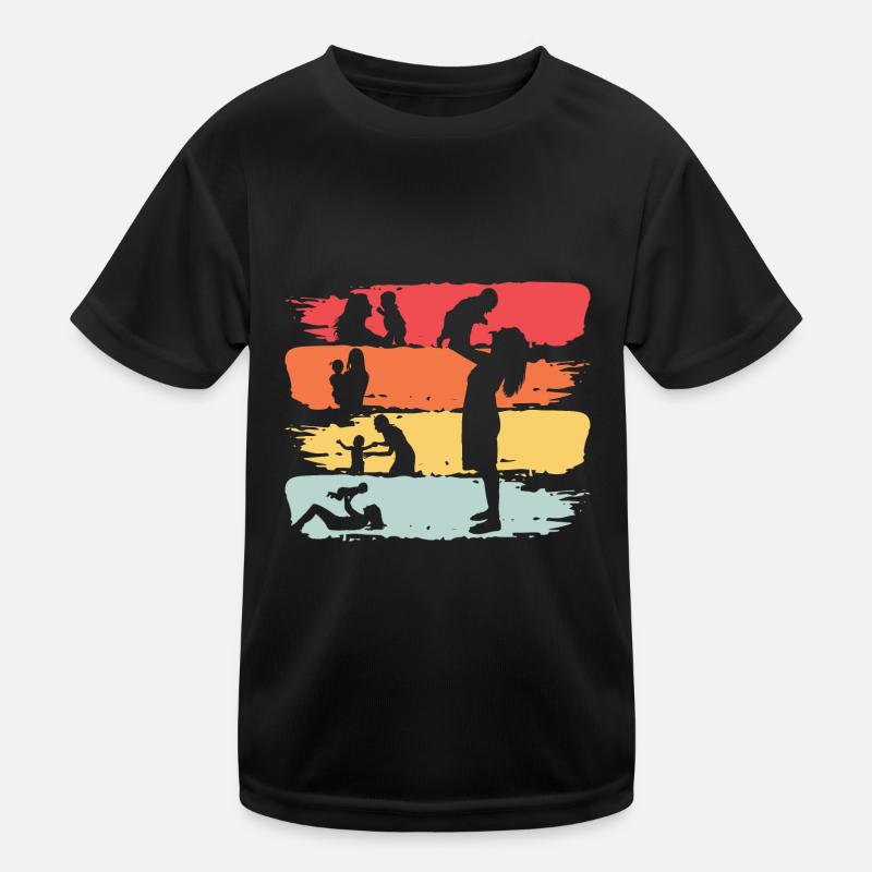 Mama Retro T-shirt sport Enfant