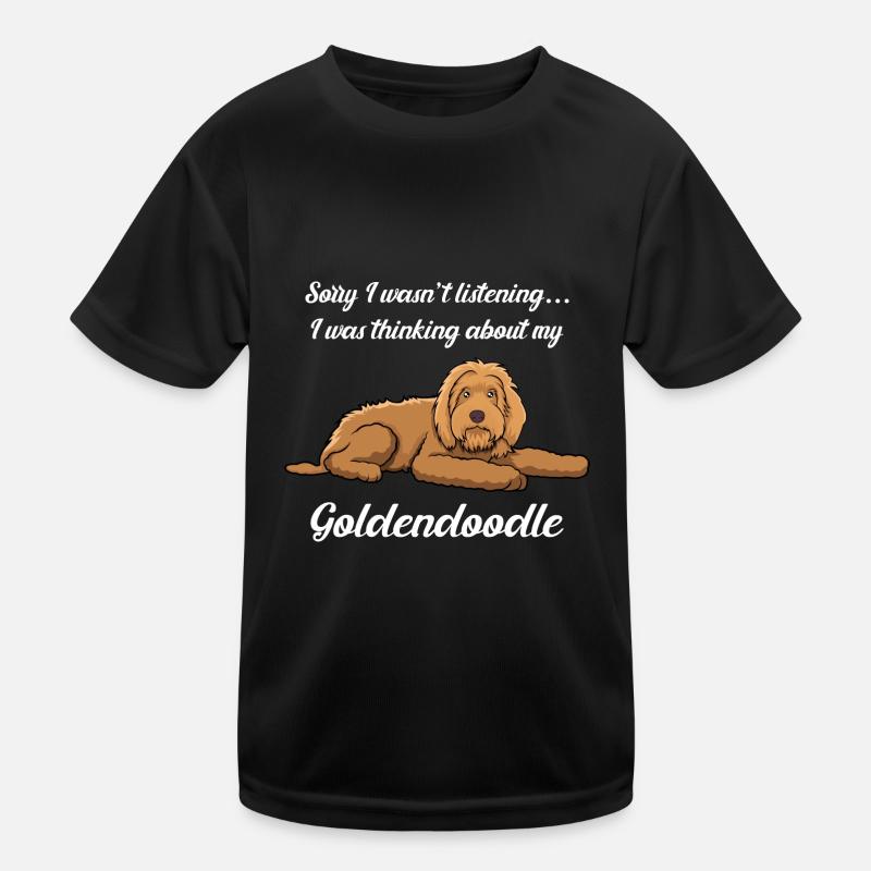 Mein Goldendoodle Funny Doood Hundehalter Kinder Funktions-T-Shirt