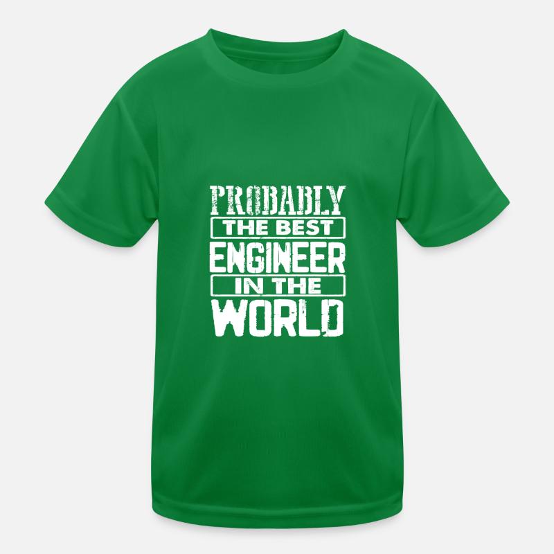 Engineer Gift Probablement le meilleur ingénieur dans le T-shirt sport Enfant