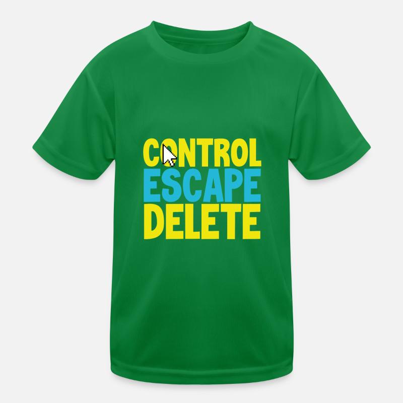 Anti Harassment Control Escape Delete Anti Kids Functional T-Shirt